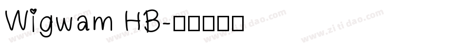 Wigwam HB字体转换